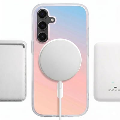 3mk, Hoesje Geschikt Voor Galaxy S25 Magnetisch Holografisch, Meerkleurig