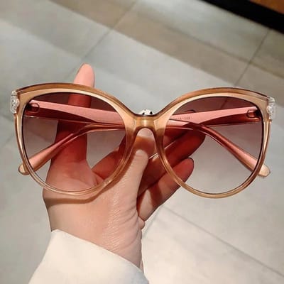 Nieuwe Stijlvolle Vierkante Zonnebril Dames Heren Oversized Gegradueerde Zonnebril voor Vrouwelijke Reizen Rijden Oculos De Sol UV400