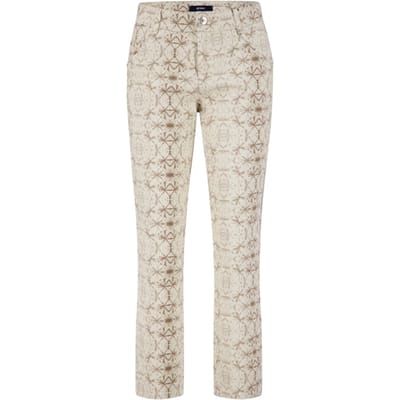 Atelier Gardeur Zuri688-64854 Olive Size: 36 | Straight Pants Outlet | Dames | Beige