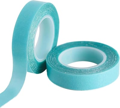 Dubbelzijdige tape voor haarextensions, haarstukjes en toupees - 2 rollen sterke, kleefstrips voor langdurige bevestiging
