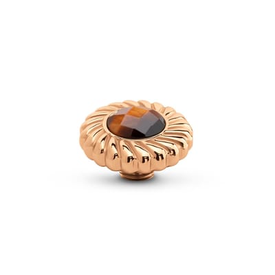 Melano Vivid Baroque Gem Steentje Red Tigereye | Rosé