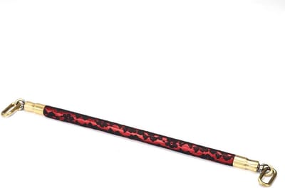 Liebe Seele - Victorian Garden - Spreader Bar - Spreidstang - vegan vriendelijk - Zwart/Rood