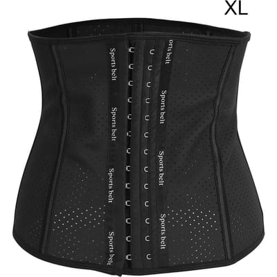 Latex Oefening Fitness Taille Trainer Riem Vet Verbrandende Body Shaper Bouw Slankheid Tape XL