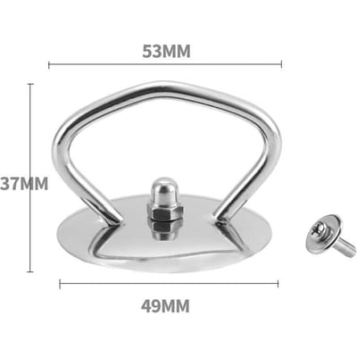 Universele Pot Grip Knop Deksel Handvat Deksel Knoppen Vervangende Keuken Accessoires white
