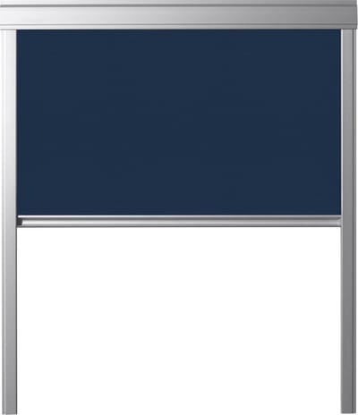 Timlux - GGL GGU M04, 304, 1 Dakraam Rolgordijn Verduisterend - BLAUW - voor VELUX