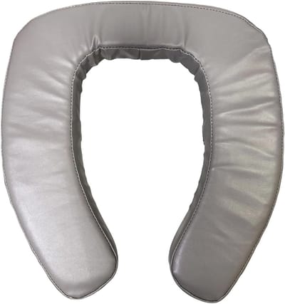 Toiletzitting Verhoging - Zitverhoger Comfort - Veilige Ondersteuning - Antislip Stabiliteit - 40 x 38 cm - Zwart