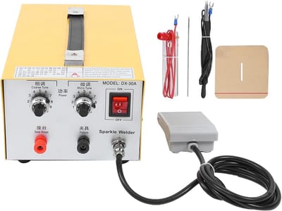 Professionele Sieraden Spot Lasmachine 30A - Goud Zilver Lasmachine - Ideaal voor Snelle Laswerkzaamheden met Stroomregelaar voor het Maken van Sieraden en Platina