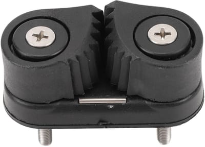 Dailygoods- Cam Cleat met Uitlopende Ingang - Boorklem - Draadgeleidingsring - Veilig Lijnbeheer - Eenvoudig Onderhoud - Maximale Houdkracht - Bootklem