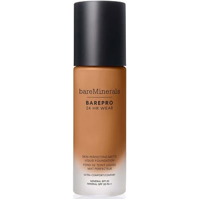 bareMinerals Foundation BAREPRO® 24HR Wear Skin-Perfecting Matte Liquid Mineral SPF 20 Vloeibare foundation Dames 30 ml