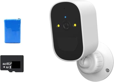 Beveiligingscamera Draadloos Buiten - IP Camera Outdoor - Huis Beveiligen - Zonne-energie Aangedreven - 1080P HD - One Color