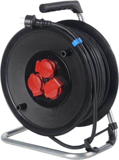 Schwabe kabelhaspel 40 meter H07RN-F 3-voudig 2,5mm² IP44 (20124)