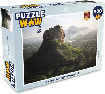 Puzzel De Sigiriya Leeuwenrots - Legpuzzel - Puzzel 500 stukjes