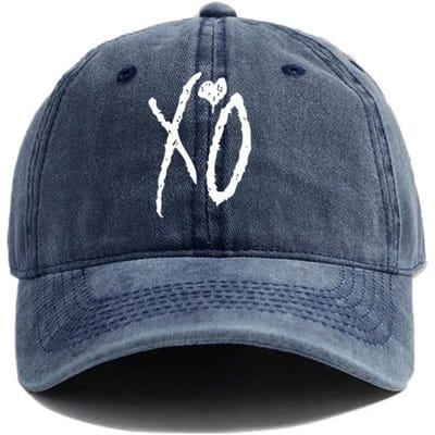 XO The Weeknd Baseballpet Verweerde Petten Pet Mannen Retro Buiten Zomer Verstelbaar Papa Hoed Mode (as the picture,Adjustable)