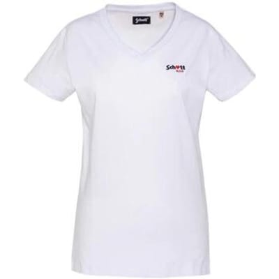 T-shirt Schott TSBRODEDW