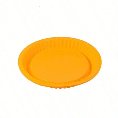 Moule à pizza rond en silicone Démoulage facile Silicone résistant aux hautes températures Moule à gâteau Outil de cuisson de cuisine