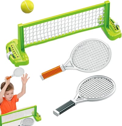 Mini pongset - Tafeltennis set - Familie spelletjes - Compact en draagbaar - 24 x 15 x 5 cm - Uniek