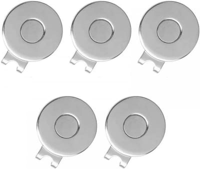 Magnetische Golfbal Klem voor Hoed en Handschoen - 5 stuks