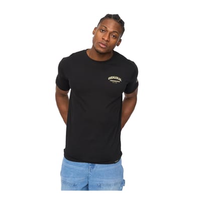 Crosshatch Heren Labstock T-Shirt (Zwart)