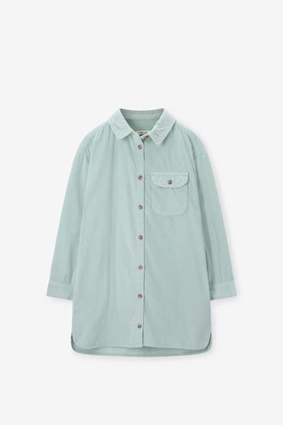 Sissy-Boy - Lichtgroene corduroy jurk
