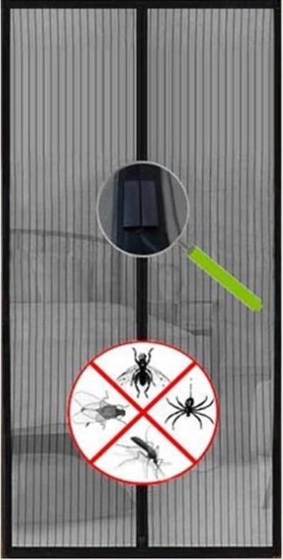 Finnacle - Bescherm uw huis tegen insecten met Finnacle's - Vliegengordijn - Magnetisch - 210/90 cm - Horgordijnen - Hordeuren - Deurgordijn - Geen vliegen meer binnen - Insectenhord