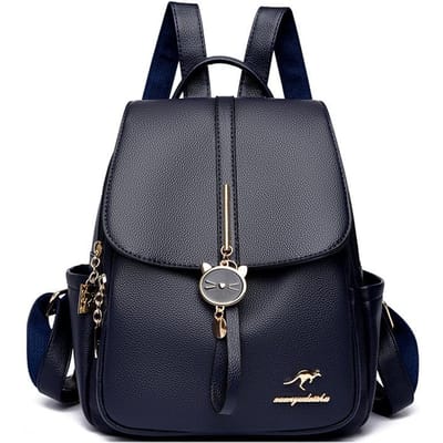 Sac à dos Tendance et Polyvalent Coréen Décontracté Sac d'École Texture Simple et Atmosphérique Sac à Dos Tendance pour Femmes