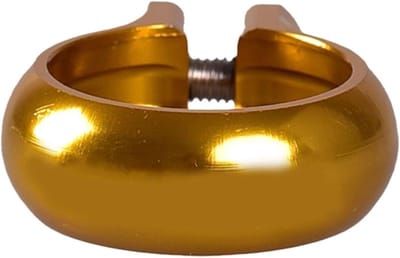 Loopfiets Zadelpenklem - Kinderfiets Onderdeel - Veilige Rit - Snelsluiting Verstelbaar - 22.2mm 25.4mm - Geel