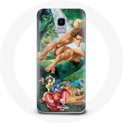 Coque pour Samsung Galaxy A6 2018 Tarzan Film affiche