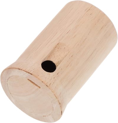 Houten Vogelzanger - Fluitspeelgoed Kinderen - Muziek Leren - Kindvriendelijk Ontwerp - 8 x 6 x 6 cm - Khaki