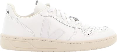 VEJA V-10 Sneakers - Leren Sneaker - Dames - Wit - Maat 40