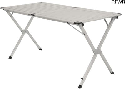 RFWR® Opvouwbare Aluminium Campingtafel voor 4 Personen - Inklapbaar en In Hoogte Verstelbaar