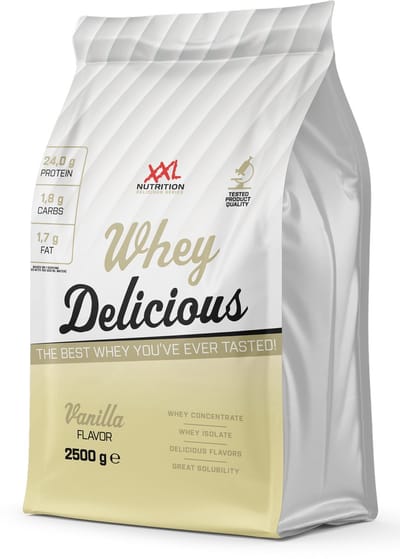 XXL Nutrition - Whey Delicious - Vanille - Eiwitpoeder - 2500 g