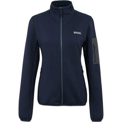 Jas Hiking Dames Fitted Zippered Pocket Aldean Softshell