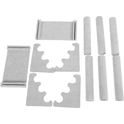 2 Stuks 3 Laags Armbandhouder Velvet Sieraden Armband Displaystandaard Afneembare Armbandopslag white