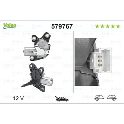 Ruitenwissermotor VALEO 579767