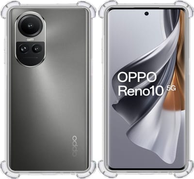 Hoesje geschikt voor OPPO Reno 10 / 10 Pro – Extreme Shock Case – Case Transparant