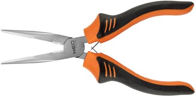 NEO Serie - Rechte Lange Tang - 180mm - Ergonomische Anti-slip Handgrepen - Inductiegehard
