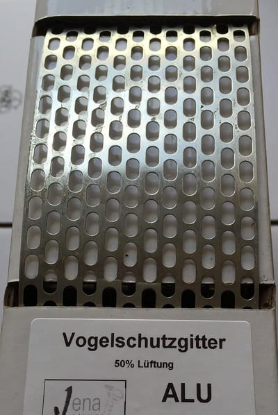Aluminium Vogelwering Rooster 50mm Breed - Beschermdak tegen Vogels