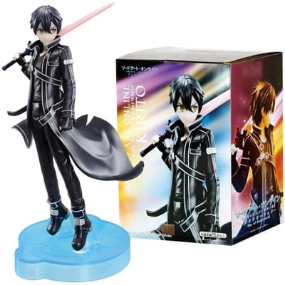 17CM Anime Sword Art Online Kirigaya Kazuto Figuur War of Underworld Model Speelgoed Cadeau Collectie Yuuki Asuna Actiefiguur PVC