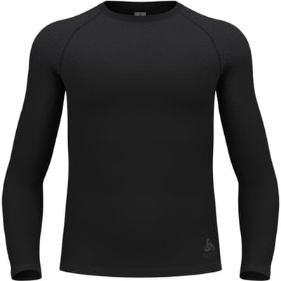 Odlo Performance Light Lange Mouwen Thermoshirt Heren - Zwart - Maat L