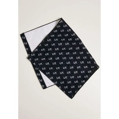 Mister Tee - LIT Mini Towel 2-Pack Badhanddoek - Zwart