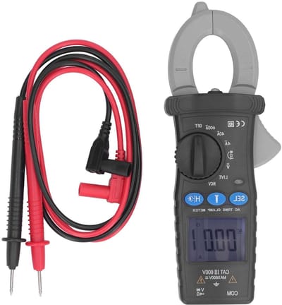 Slimme Stroomtang - Digitale Meter - Elektrisch Testen - Contactloze Detectie - 21 x 9 x 5 cm - Zwart