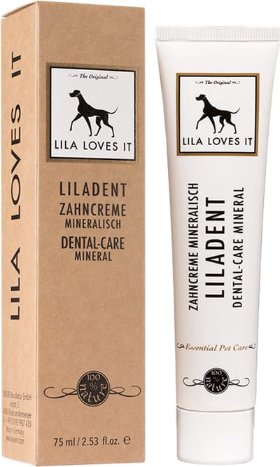 Lila loves it - Liladent - tandpasta voor honden - natuurlijke gebitsverzorging honden - 75 ml