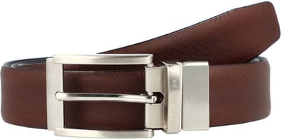 Ted Baker Omkeerbare riem leer - Jongens - 85 cm - xchocolate