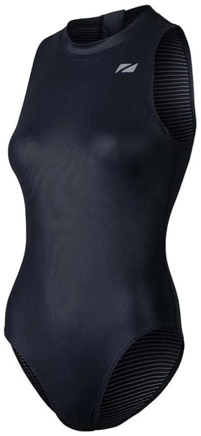 2026 Zone3 Dames OWS Ti+ Thermal High Neck Costume - Blac