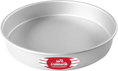 Ronde Taartpan - Bakvorm Aluminium - Taarten Bakken - Geanodiseerd Aluminium - 11 inch - Zilver