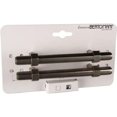 Bertomani Meubelgreep 2034 - Aluminium Vernikkeld - 96mm - 2 Stuks