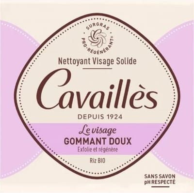 Rogé Cavaillès Milde Exfoliërende Vaste Gezichtsreiniger 70 g