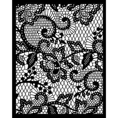 Sjabloon "Quiet Days- Floral Lace"