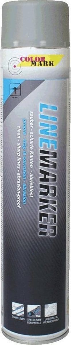 Colormark Linemarker markeerverf, grijs, 750 ml