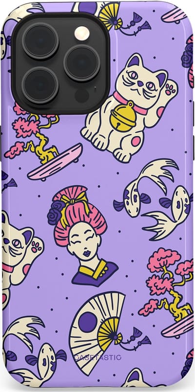 Casetastic Hoesje Geschikt voor Apple iPhone 15 Pro Max Magsafe - Stijlvolle Beschermende Duo-layer Case - Bonsai